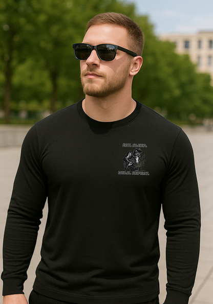 Eat. Sleep. Weld. Repeat. Hardcore Welder LS Shirt