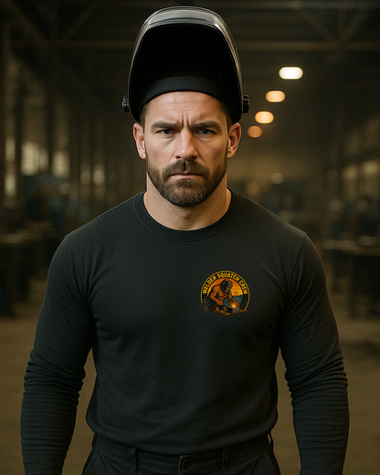 Welder Squatch Crew – Legendary Welding LS Shirt