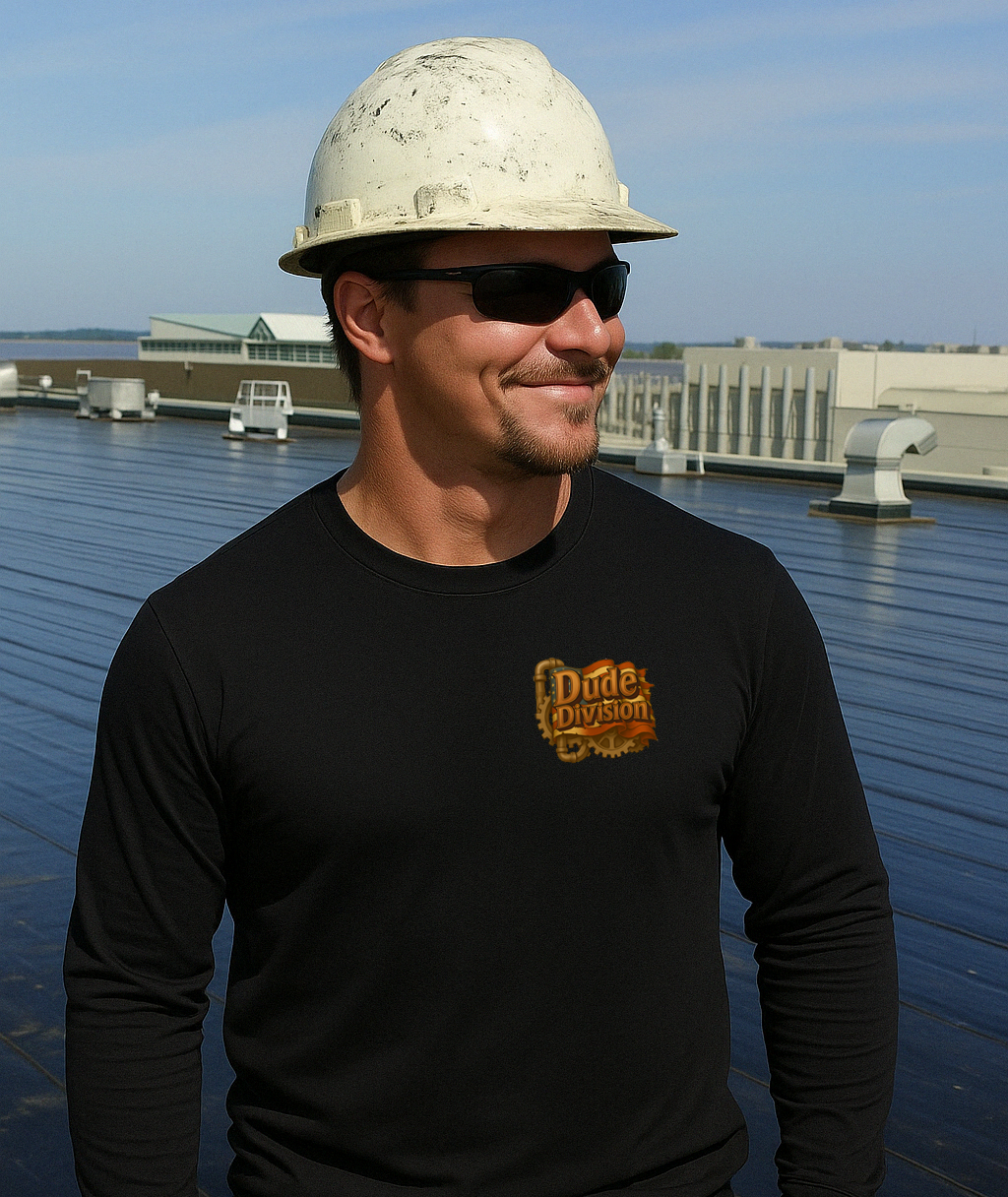 Dude Division – Patriotic Tradesman Gear LS Shirt
