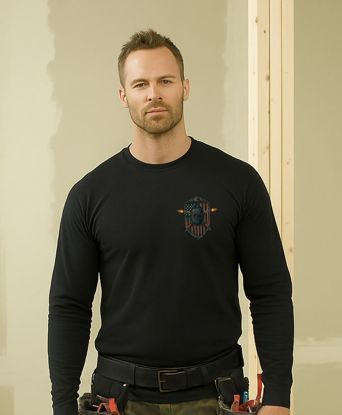American-Built Welder Vintage LS Shirt